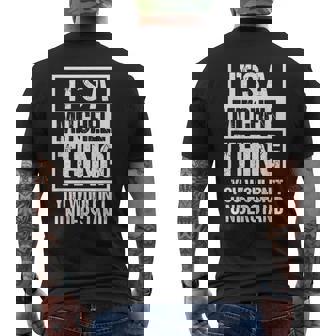It's A Mitchell Thing You Wouldn't Understand Family Name Men's T-shirt Back Print | Seseable UK