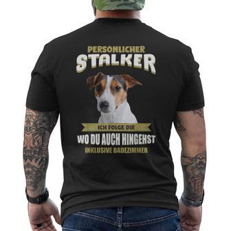 Jack Russell Terrier Jack Russell Dog T-Shirt mit Rückendruck - Seseable