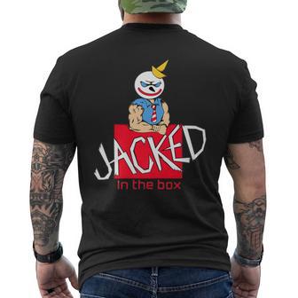 Jacked In The Box Men's T-shirt Back Print - Monsterry UK