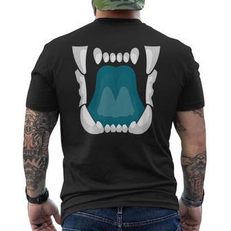 Jaguar Roaring Th Men's T-shirt Back Print - Monsterry DE