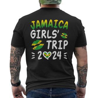 Jamaica Girls Trip 2024 Summer Vacation Jamaica Matching Men's T-shirt Back Print - Seseable