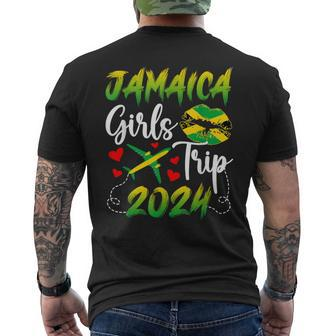 Jamaica Girls Trip 2024 Vacation Jamaica Travel Girls Men's T-shirt Back Print | Mazezy
