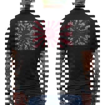 Japan Flagintage Style Rising Sun Symbol T-shirt imprimé au dos - Cadeauxyz