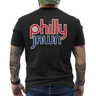 Jawn Philadelphia Slang Philly Jawn Resident Hometown Pride Men's T-shirt Back Print - Monsterry DE