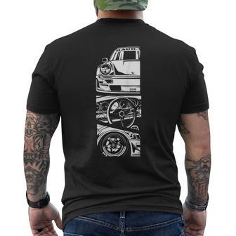 Jdm Japanese Domestic Market Rwb Tuning Classic Car Legend Men's T-shirt Back Print - Monsterry AU