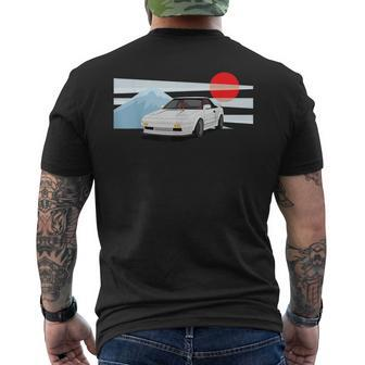 Jdm Mr2 Aw11 Illustrated Graphic Men's T-shirt Back Print - Monsterry
