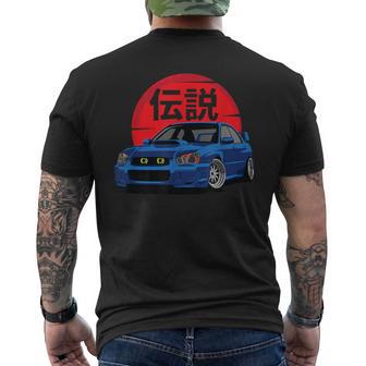 Jdm Super Car Rally Men's T-shirt Back Print - Monsterry DE