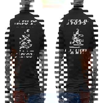 Je Peux Pas J'ai Moto Humour Cadeau Drôle Moto T-shirt imprimé au dos - Cadeauxyz