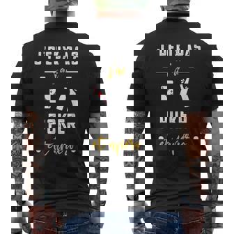 Je Peux Pas J'ai Poker Et Apéro Humour Poker T-shirt imprimé au dos - Cadeauxyz