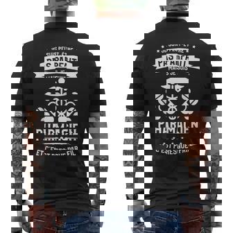 Je Suis Peut-Être Pas Parfait Mais Je Suis Pharmacien T-shirt imprimé au dos - Cadeauxyz