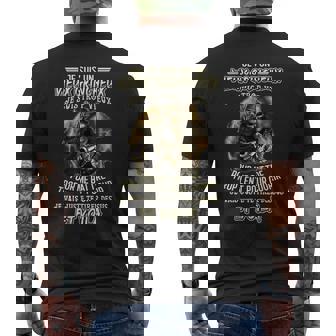 Je Suis Un Vieux Grincheux Je Suis Trop Vieux Pour Me Battre T-shirt imprimé au dos - Cadeauxyz