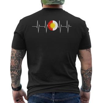 Jesiden Yezidian Flag Ezidi T-Shirt mit Rückendruck - Seseable