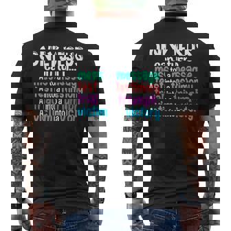 Only Jesus Can Turn A Mess Into A Message A Test Into A V2 Mens Back Print T-shirt - Thegiftio