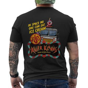 Jojo Ice Cream Truck Men's T-shirt Back Print - Seseable