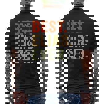 Joli Nom Elias Ever Personnalisé T-shirt imprimé au dos - Cadeauxyz