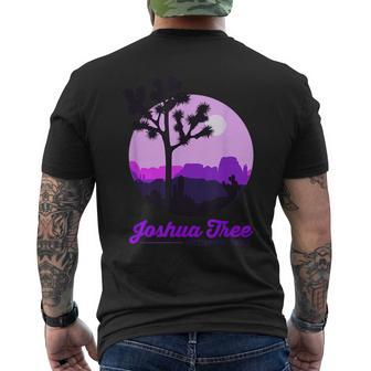 Joshua Tree National Park Hiking Camping Joshua Tree Men's T-shirt Back Print | Mazezy UK
