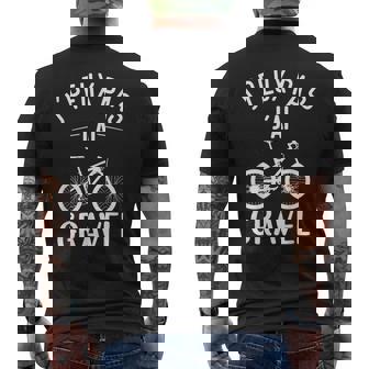 J'peux Pas J'ai Gravel Humour Citationélo Gravel T-shirt imprimé au dos - Cadeauxyz