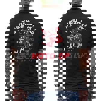 J'peux Pas J'ai Moto Gp Cadeau Moto Gp Motards T-shirt imprimé au dos - Cadeauxyz