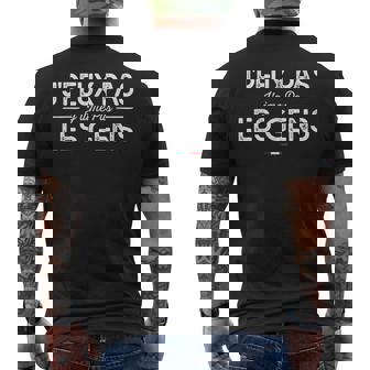 J'peux Pas J'aime Pas Les Gens Les Humains Insociable T-shirt imprimé au dos - Cadeauxyz