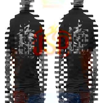 Jsp Jeune Sapeur Pompier T-shirt imprimé au dos - Cadeauxyz