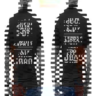 Jubilación ¿Qué Día Es Hoy ¿Importa Estoy Jubilado Camiseta Hombre Estampado Espalda - Regaloses