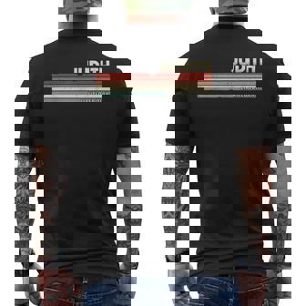Judith Divertido Retrointage Nombre 80S 90S Camiseta Hombre Estampado Espalda - Regaloses