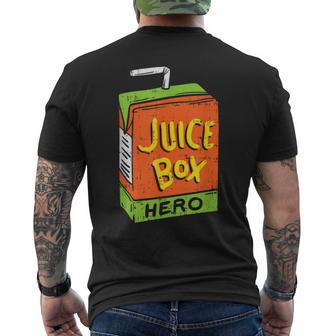 Juice Box Hero Juice Box Men's T-shirt Back Print - Monsterry AU