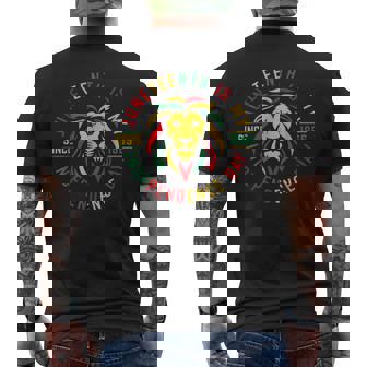 Junenth Is My Independence Day Lion Free Ish Since 1865 Men's T-shirt Back Print - Seseable