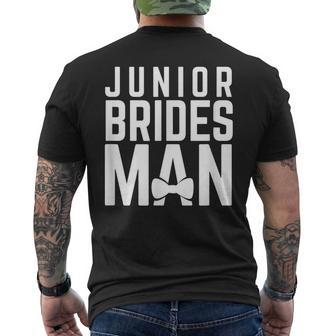 Junior Bridesman Wedding Bridal Party Jr Brides Man Men's T-shirt Back Print - Monsterry DE