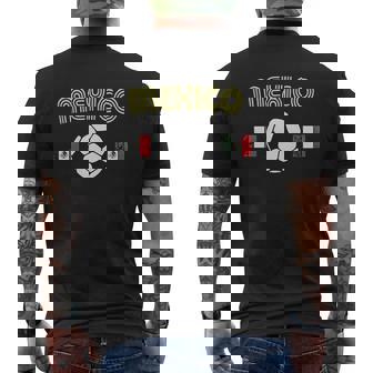 Junior Mexico Soccer Love Mexican Futbol Football Mens Back Print T-shirt - Thegiftio