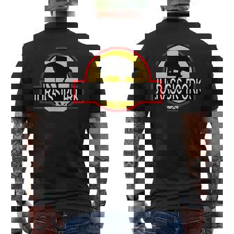 Jurassic Pork Parodia Ultra Divertida Comer Carne Cerdo De Cerdo Camiseta Hombre Estampado Espalda - Regaloses
