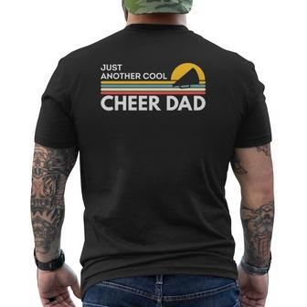 Just Another Cool Cheer Dad Retro Mens Back Print T-shirt | Mazezy
