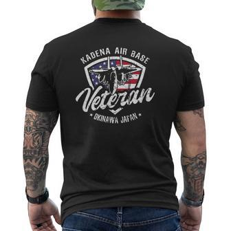 Kadena Air Base Veteran Usaf Okinawa Japan Mens Back Print T-shirt | Mazezy DE