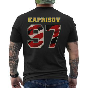 Kaprizov 97 Wild The Thrill Minnesota Pro Ice Hockey Men's T-shirt Back Print - Monsterry UK