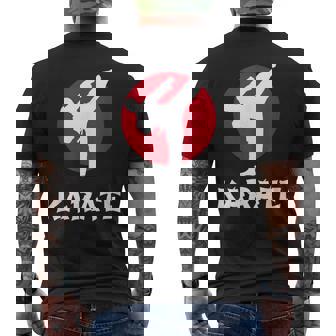 Karate Entrenador Artes Marciales Cazas Cinturón Camiseta Hombre Estampado Espalda - Regaloses