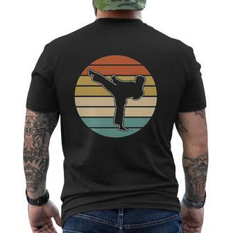 Karate Martial Mens Back Print T-shirt - Thegiftio UK