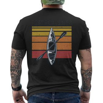 Kayak Just Add Water Kayaking Men's T-shirt Back Print | Mazezy