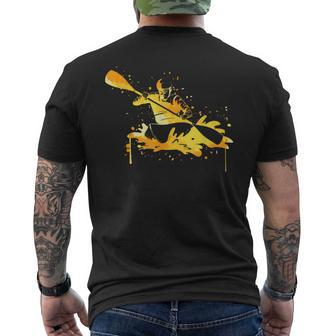 Kayak Water Sports Canoe Kayak Kayaker T-Shirt mit Rückendruck - Seseable