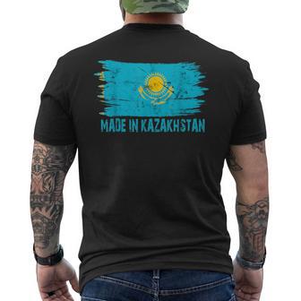 Kazakhstan Flag T-Shirt mit Rückendruck - Geschenkecke