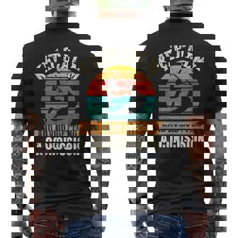 Keep Calm & Avoid Getting A Concussion Color Guard Mens Back Print T-shirt - Thegiftio