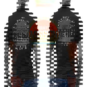 Keep Tiny Human Alive Father's Day Birthday New Dad Men's T-shirt Back Print - Thegiftio