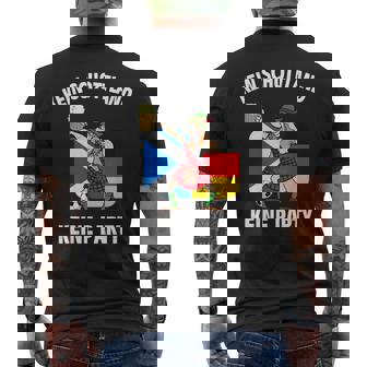 Keine Schottland Kein Party No Scotland No Party Men's T-shirt Back Print - Thegiftio
