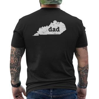 Kentucky Dad Kentucky For Dad Or Grandfather Mens Back Print T-shirt | Mazezy