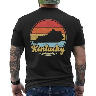 Kentucky Roots Vintage Kentucky Native Home State Pride Ky Men's T-shirt Back Print - Monsterry DE