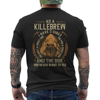 As A Killebrew I Have A 3 Sides And The Side You Never Want To See Mens Back Print T-shirt - Thegiftio UK
