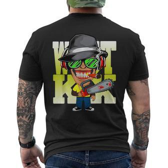Killer Mafia Monkey Men's T-shirt Back Print - Monsterry AU