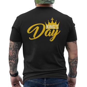 Kingsday Orange Amsterdam Koningsdag Kings Day Netherlands T-Shirt mit Rückendruck - Geschenkecke