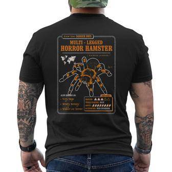 Know Your Multi Legged Horror Hamster Men's T-shirt Back Print - Seseable