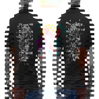 Koi Fish Cool Japanese Tattoo Jinli Japan Coi Carp Idea Mens Back Print T-shirt - Thegiftio UK
