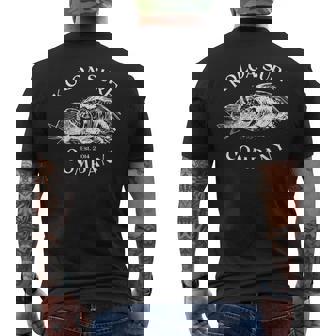 Koloa Surf Splashing Waves Logo Men's T-shirt Back Print | Mazezy